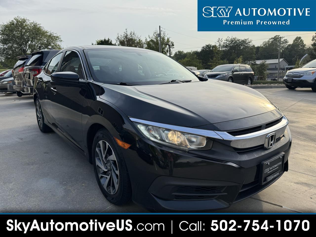 2016 Honda Civic Sedan 4dr EX
