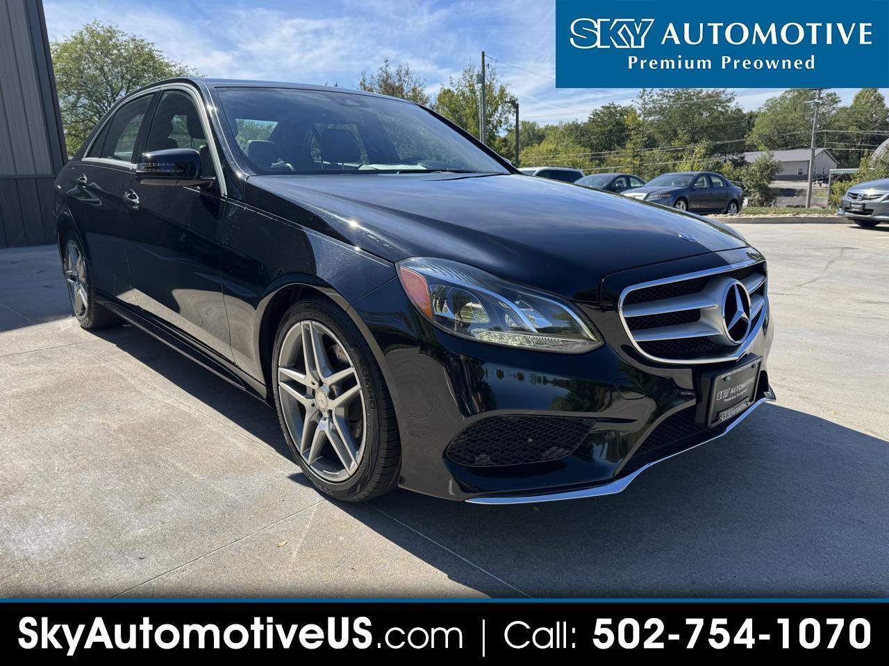 2014 Mercedes-Benz E-Class 4dr Sdn E 350 Sport 4MATIC