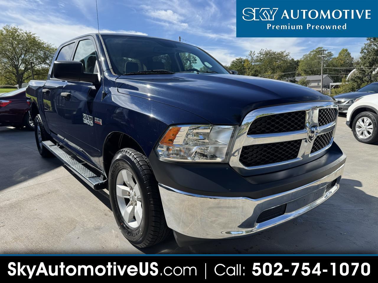 2018 RAM 1500 Tradesman 4x4 Crew Cab 5'7" Box