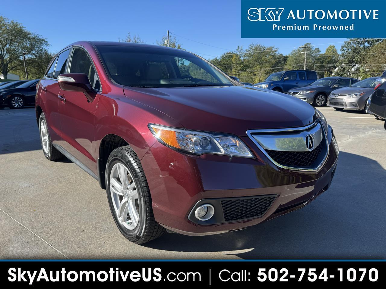 2013 Acura RDX AWD 4dr Tech Pkg