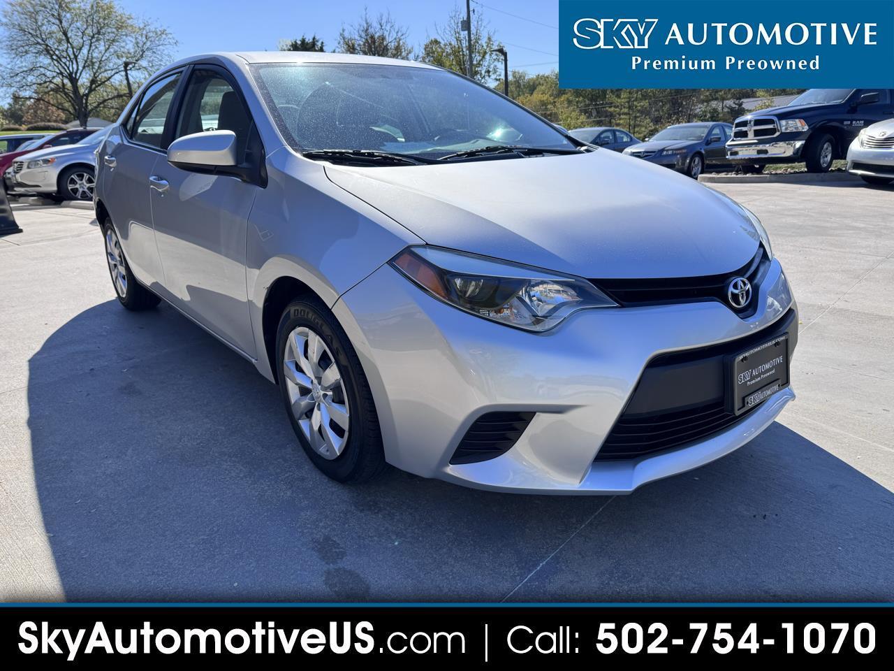 2014 Toyota Corolla 4dr Sdn LE Premium (Natl)