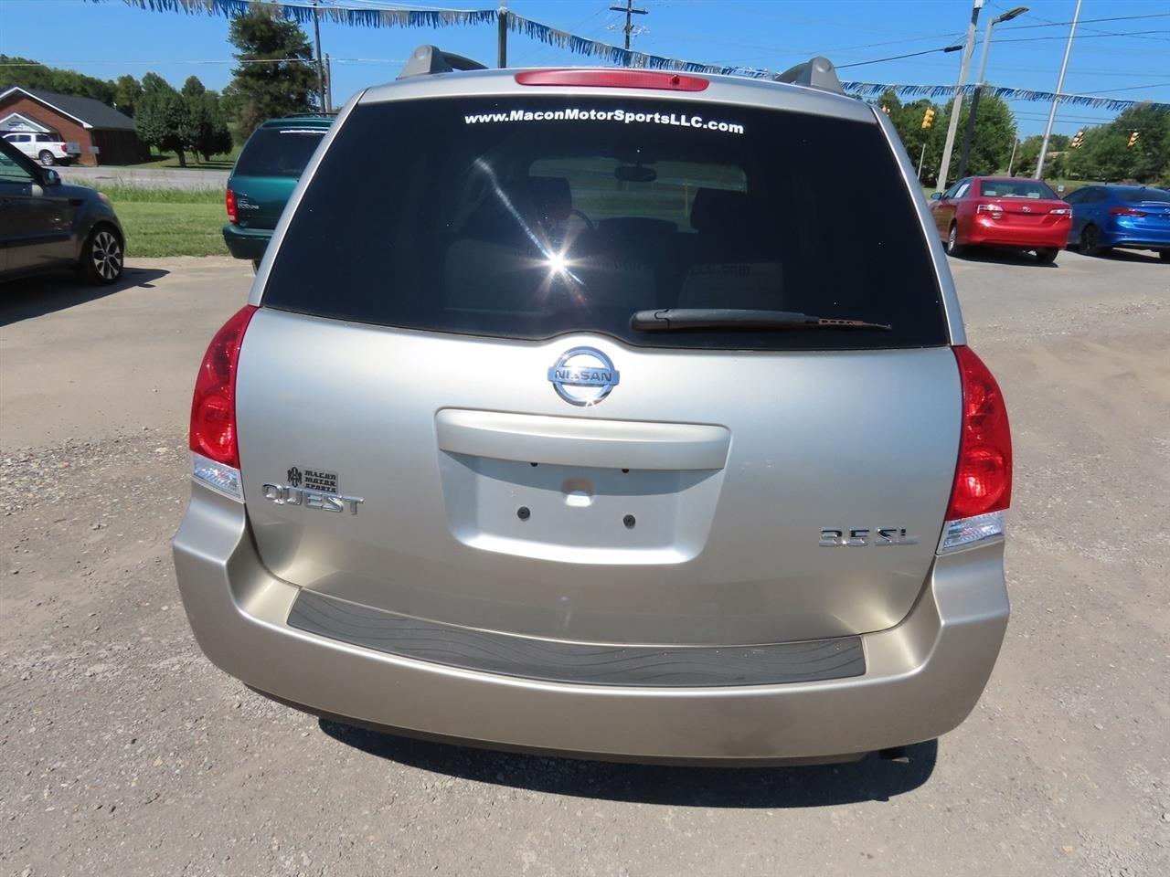 Nissan Quest 4dr Van SL 2004