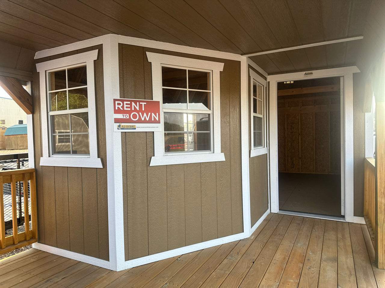 Old Hickory Buildings Deluxe Playhouse  2024 Old Hickory Buildings Deluxe Playhouse  2024