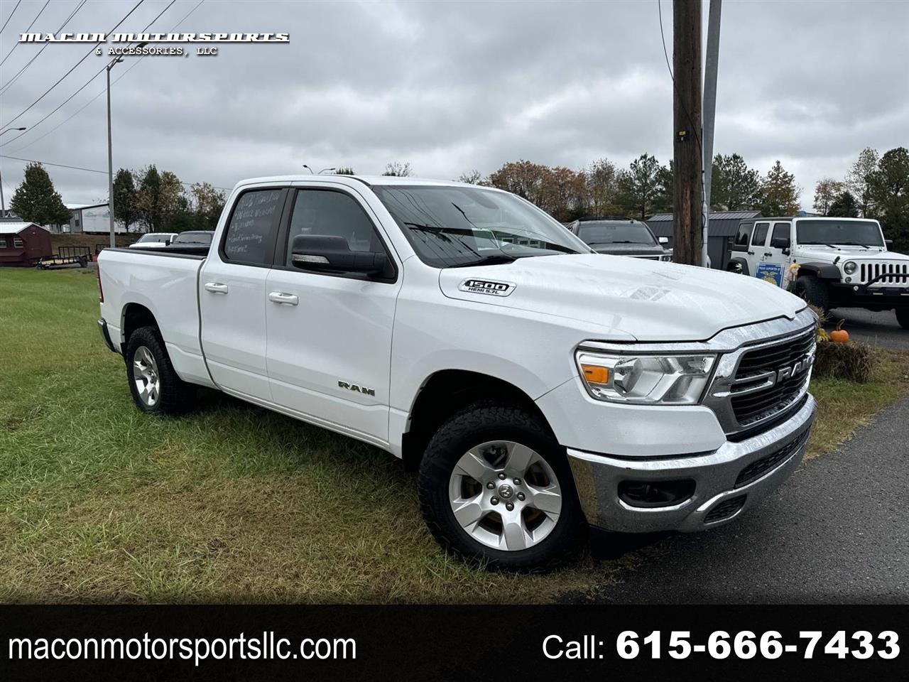 2021 RAM 1500 Big Horn 4x4 Quad Cab 6'4" Box