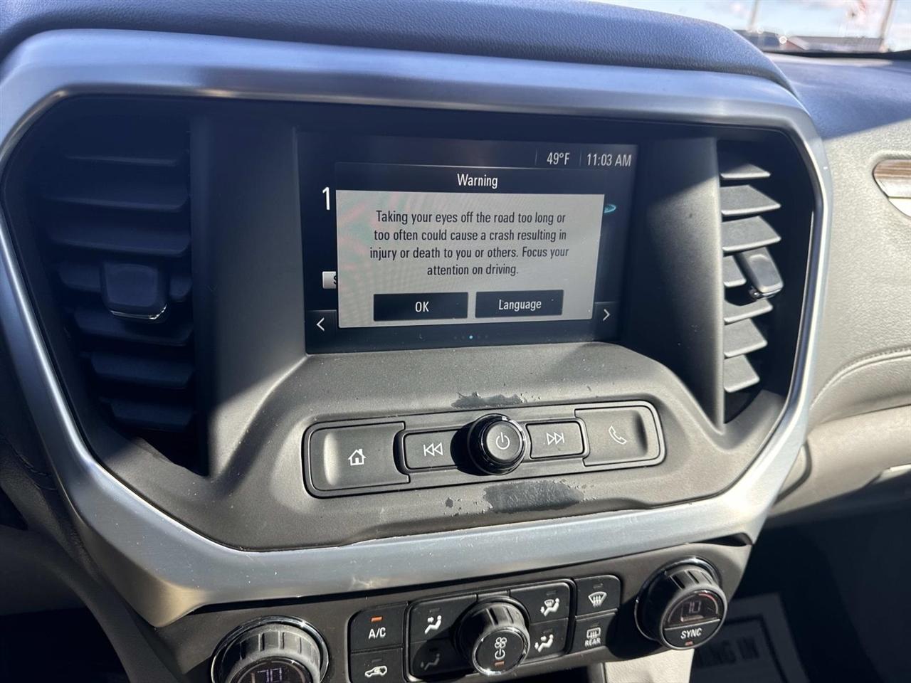 GMC Acadia FWD 4dr SLE w/SLE-2 2018