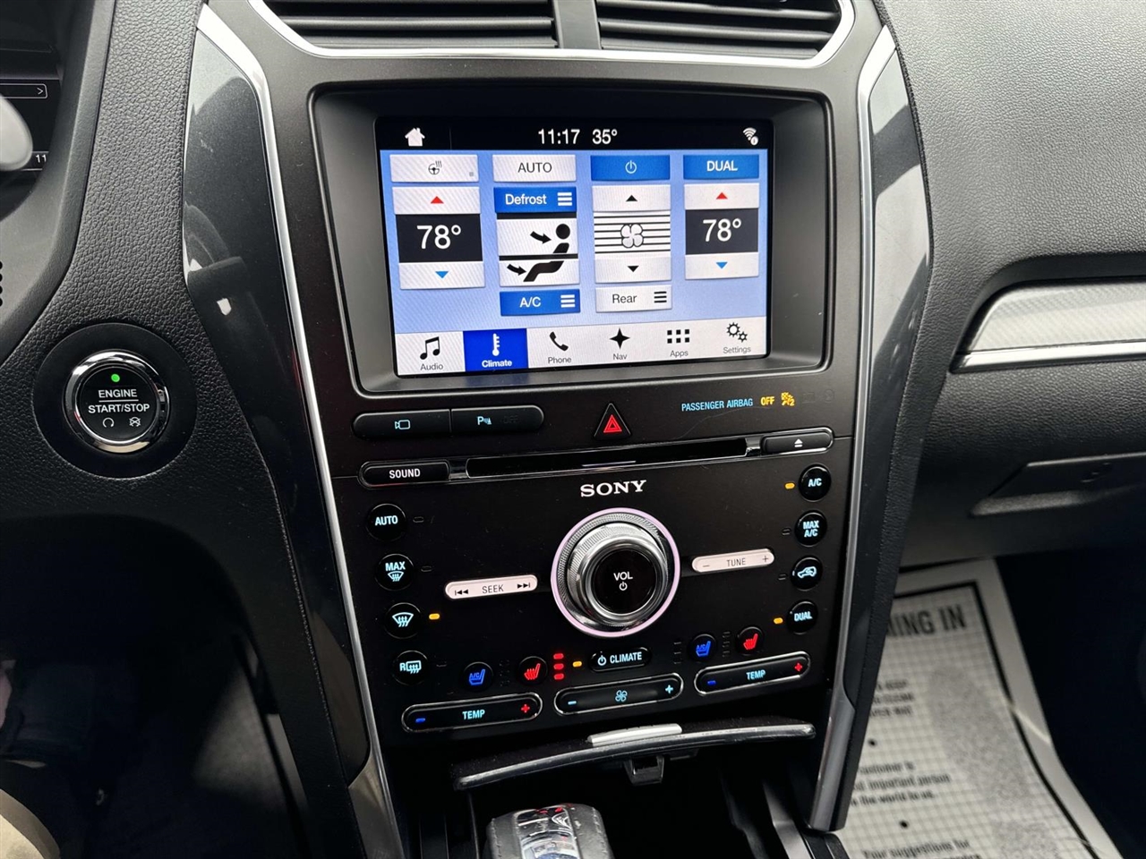 Ford Explorer Sport 4WD 2017