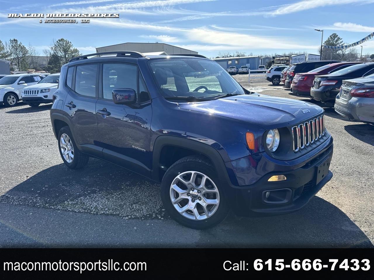 2016 Jeep Renegade 4WD 4dr Latitude