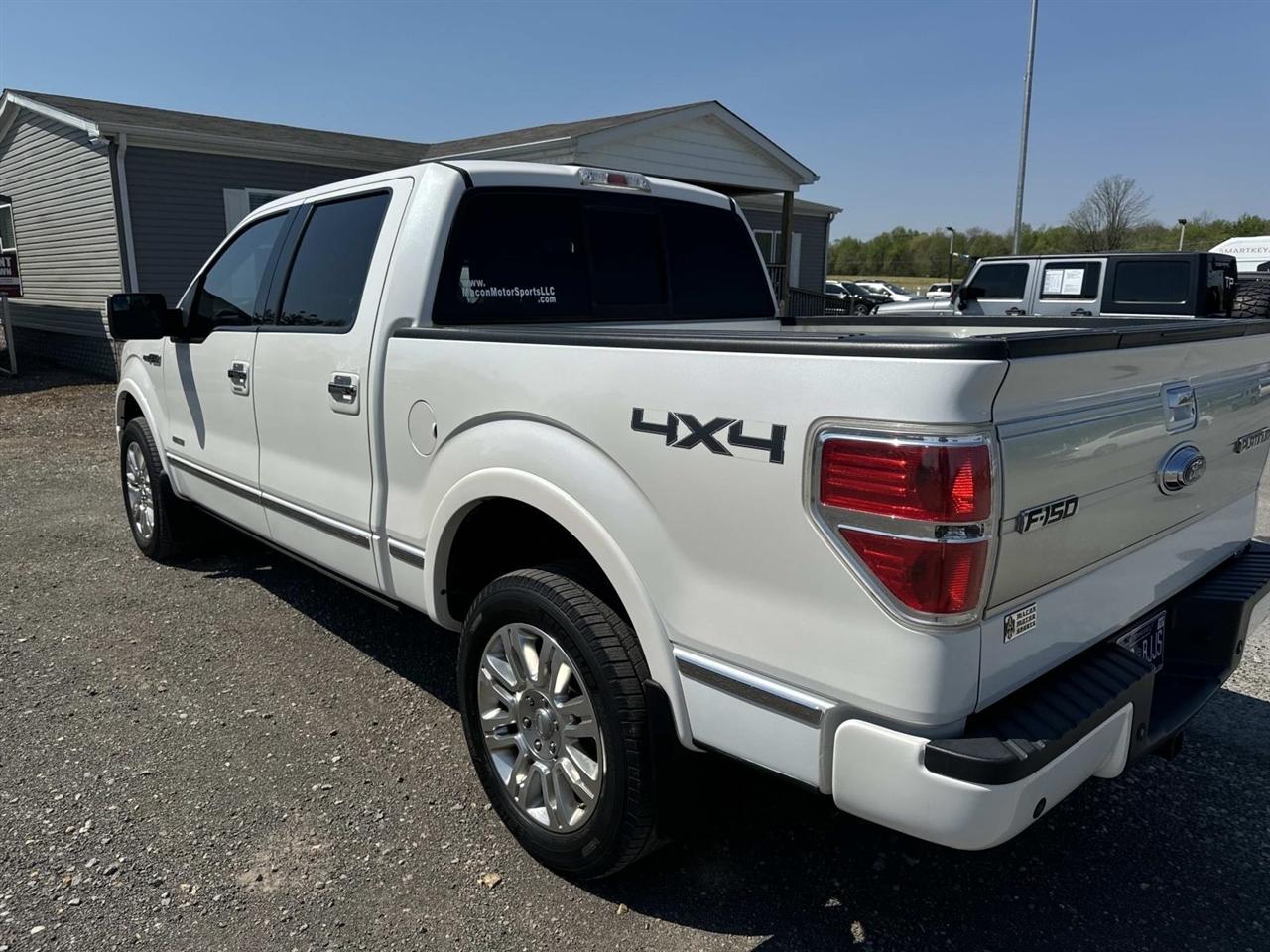Ford F-150 4WD SuperCrew 145" Platinum 2012