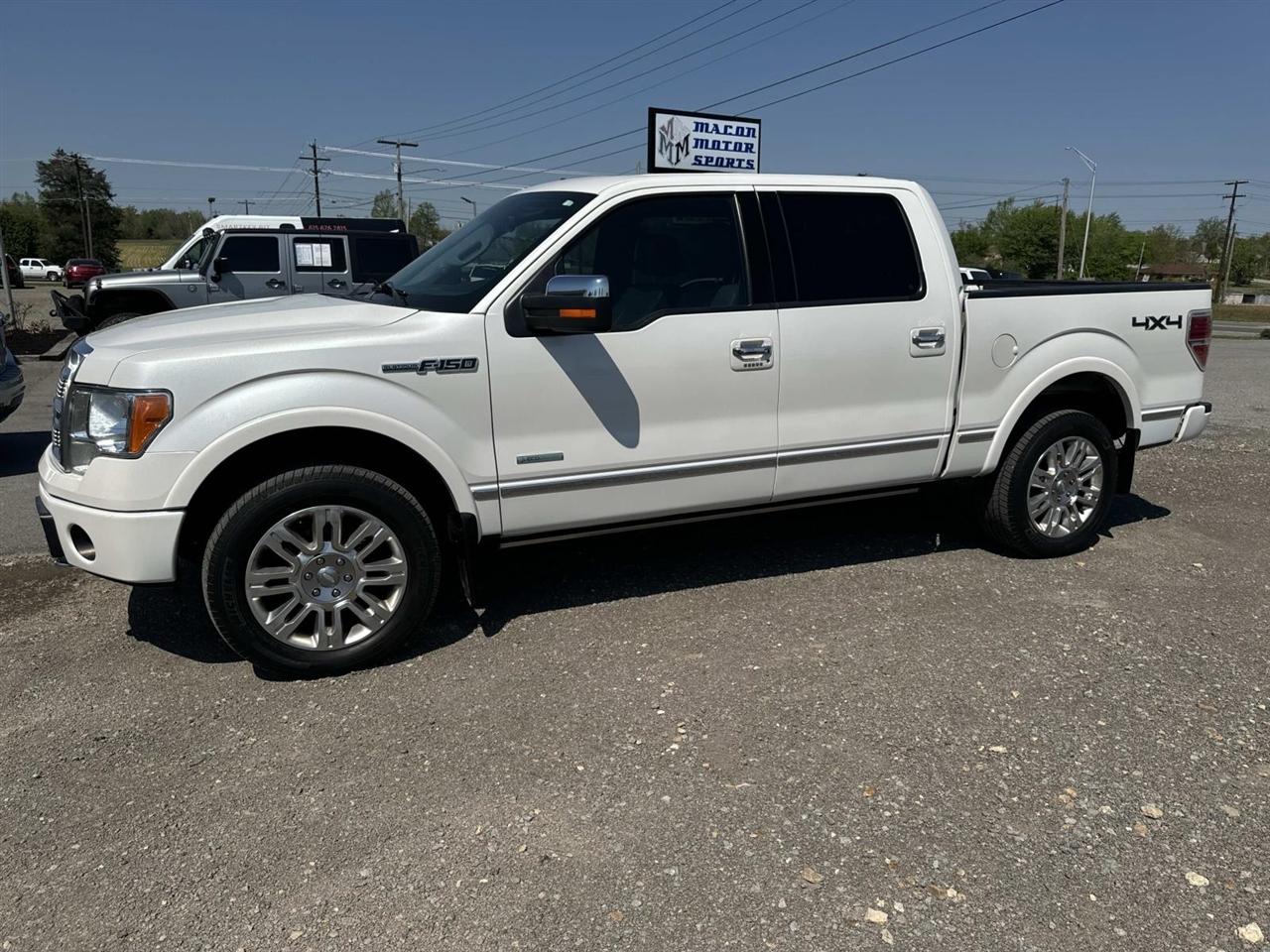 Ford F-150 4WD SuperCrew 145" Platinum 2012