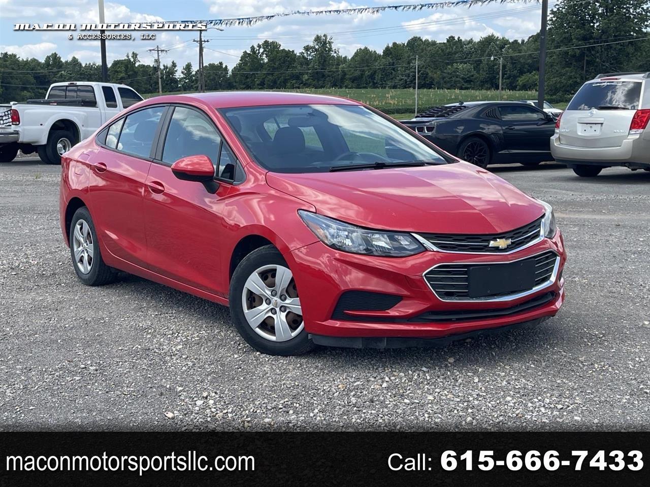 2018 Chevrolet Cruze 4dr Sdn 1.4L LS w/1SB