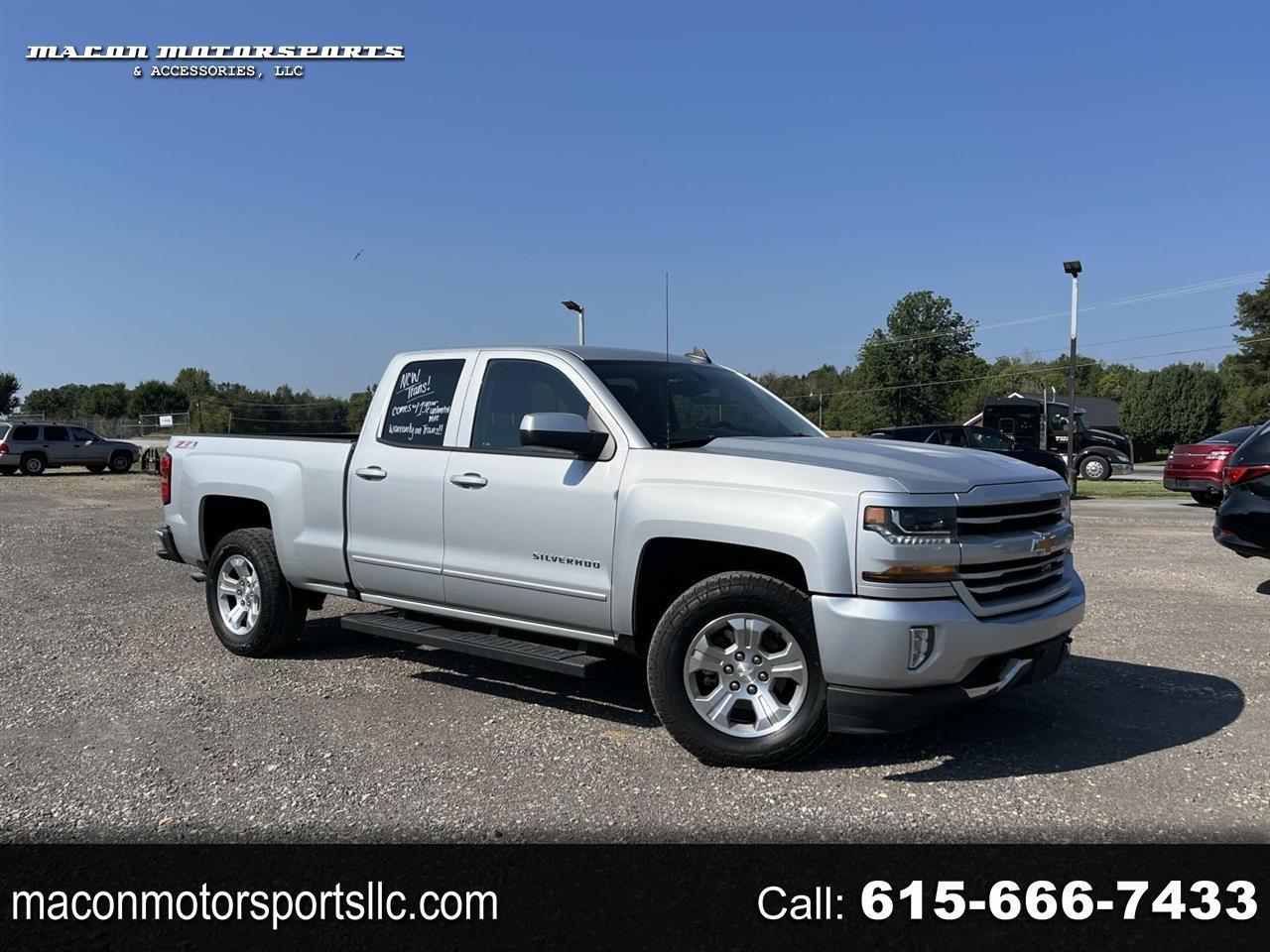 2017 Chevrolet Silverado 1500 4WD Double Cab 143.5" LT w/2LT