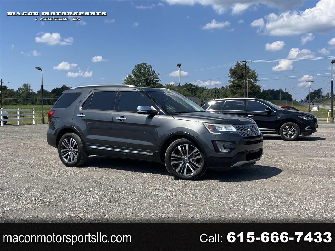 2016 Ford Explorer 4WD 4dr Platinum