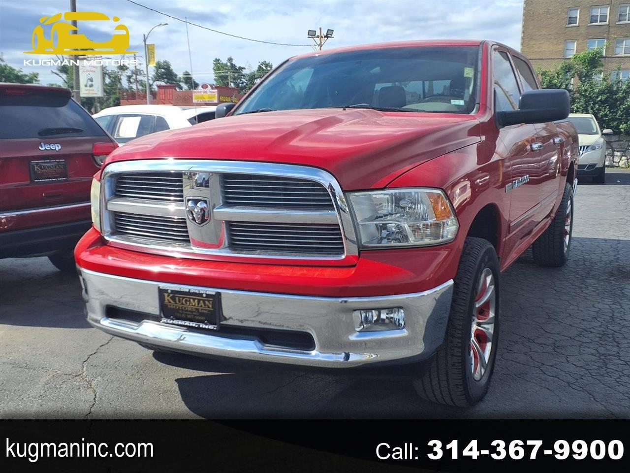 RAM 1500 SLT Crew Cab 4WD 2012