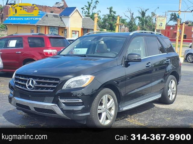 Black 2015 Mercedes-Benz M-Class ML 350 4MATIC SUV / Crossover All-Wheel Drive 7-Speed Automatic