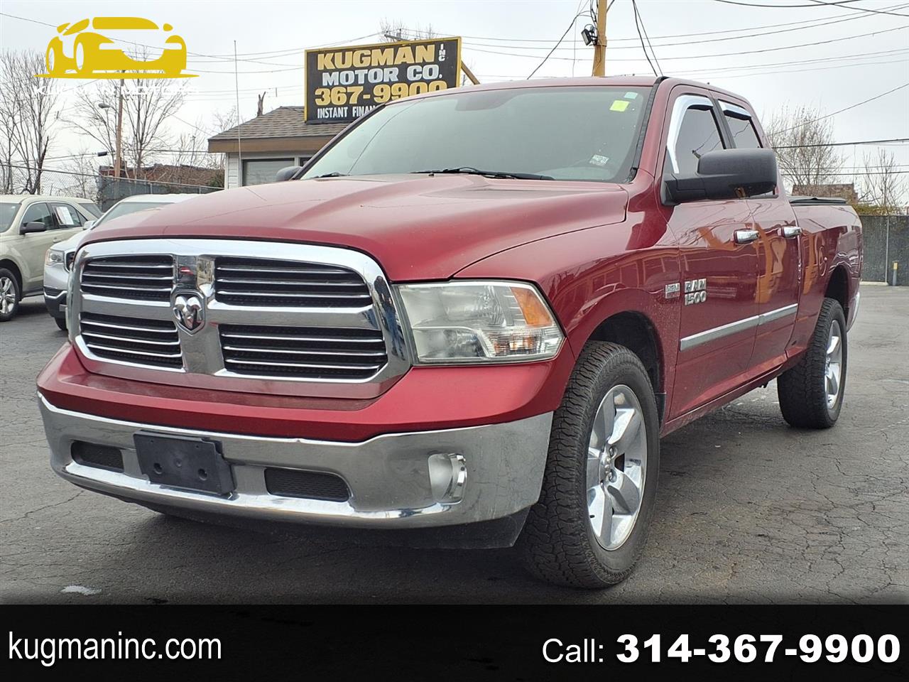 RAM 1500 4WD Quad Cab 140.5" Big Horn 2013