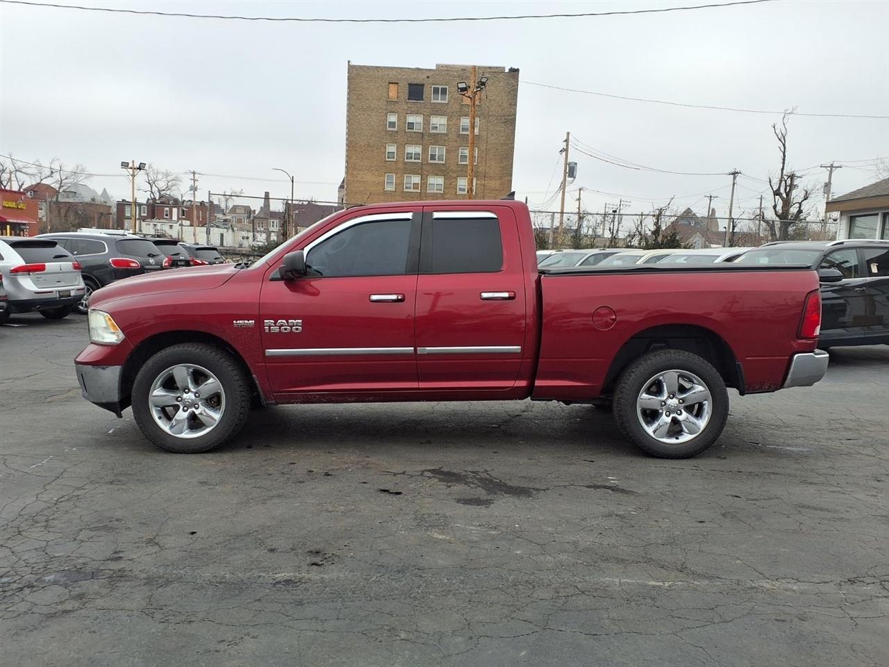 RAM 1500 4WD Quad Cab 140.5" Big Horn 2013
