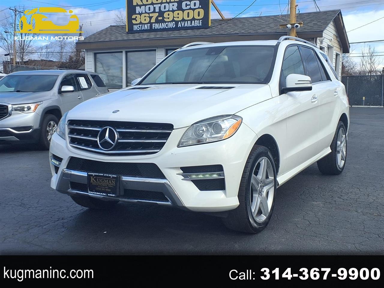 2015 Mercedes-Benz M-Class 4MATIC 4dr ML 350