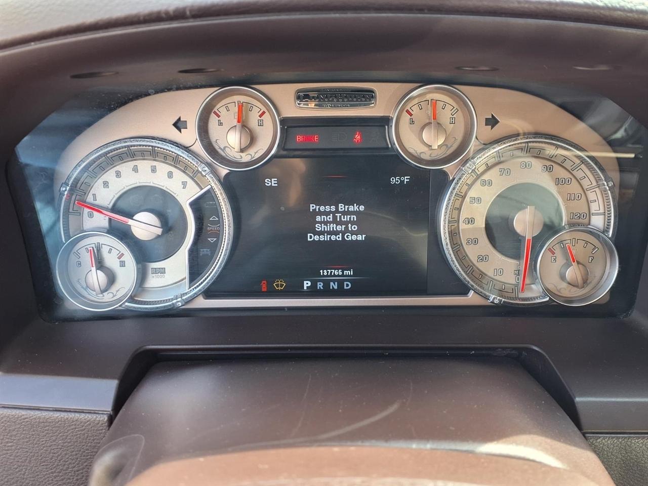 RAM 1500 4WD Crew Cab 149" Laramie Longhorn Edition 2013