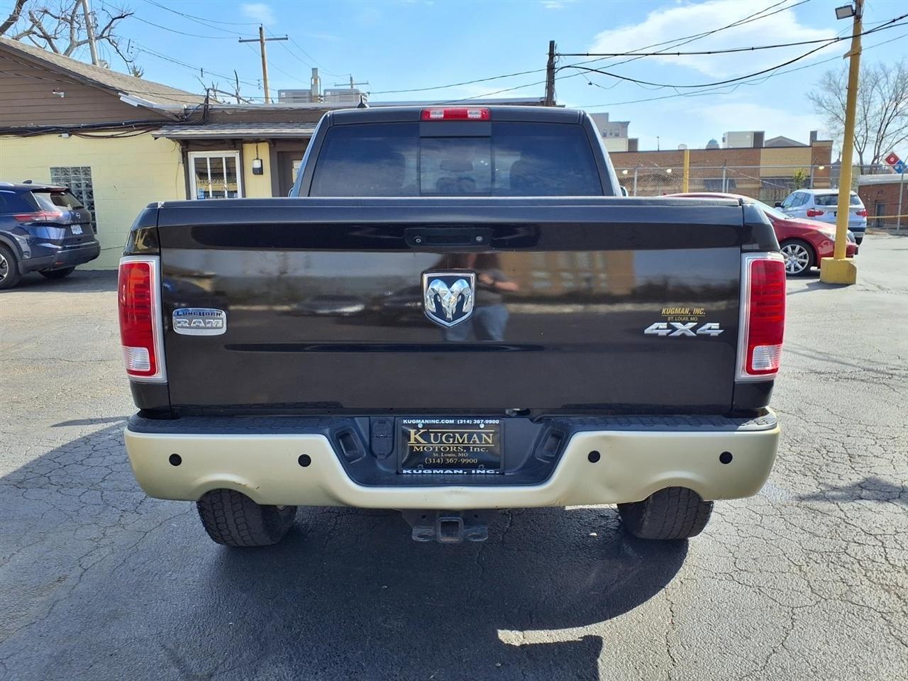 RAM 1500 4WD Crew Cab 149" Laramie Longhorn Edition 2013