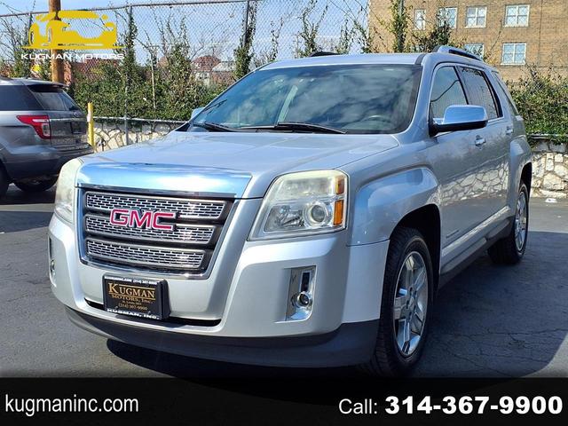 Silver 2013 GMC Terrain SLT2 SUV / Crossover Front-Wheel Drive 6-Speed Automatic