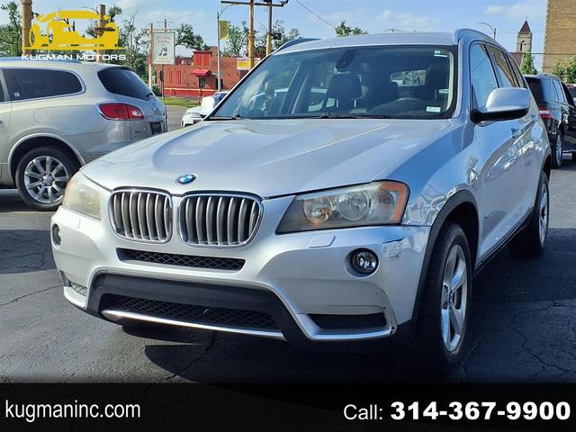 Gray 2011 BMW X3 xDrive28i AWD SUV / Crossover All-Wheel Drive 8-Speed Automatic