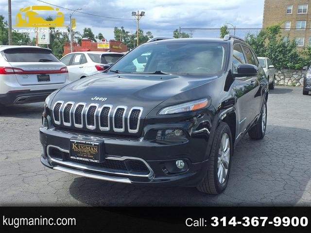 Black 2018 Jeep Cherokee SUV / Crossover Four-Wheel Drive 9-Speed Automatic