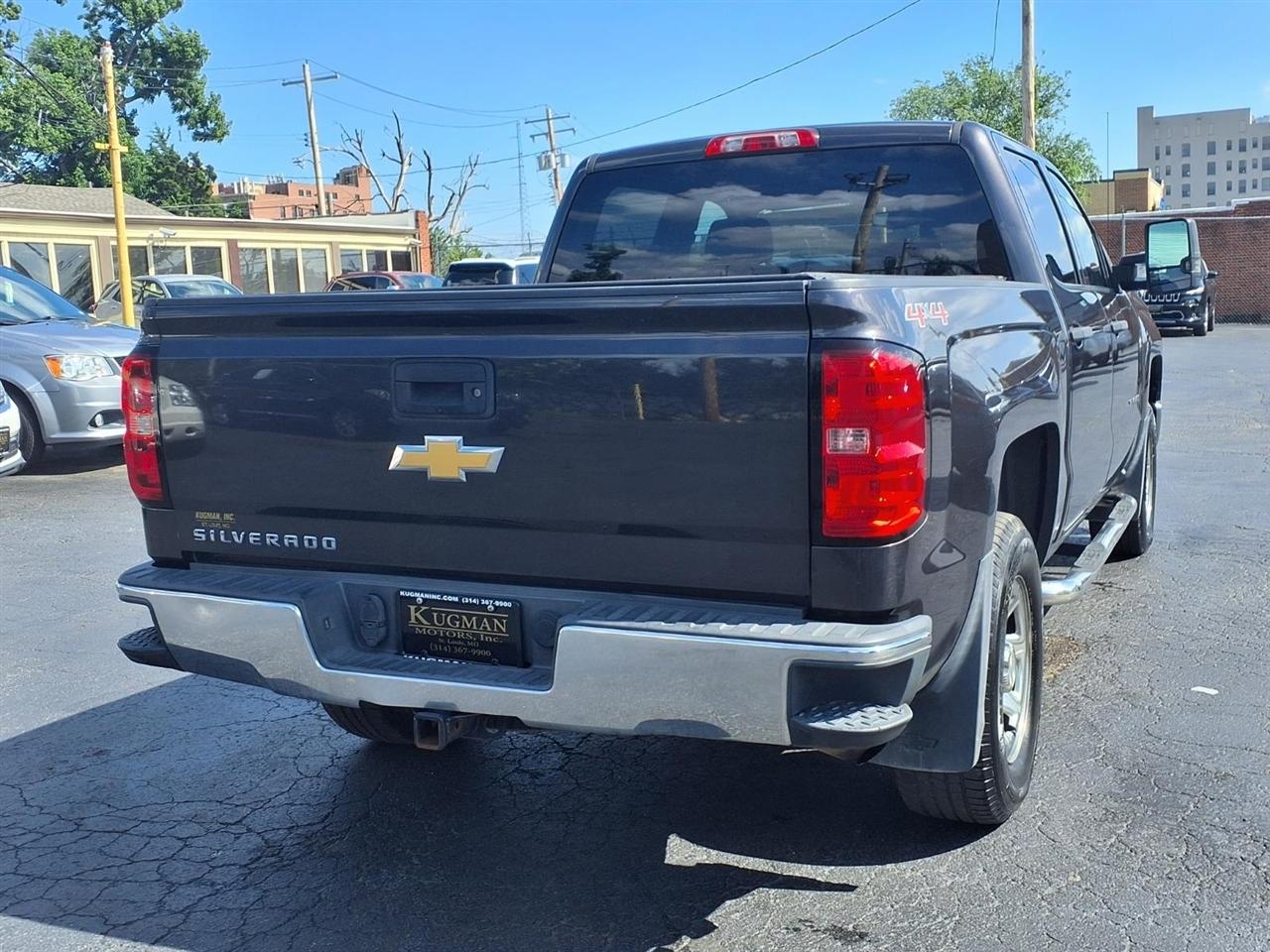Chevrolet Silverado 1500 Work Truck Crew Cab 4WD 2015