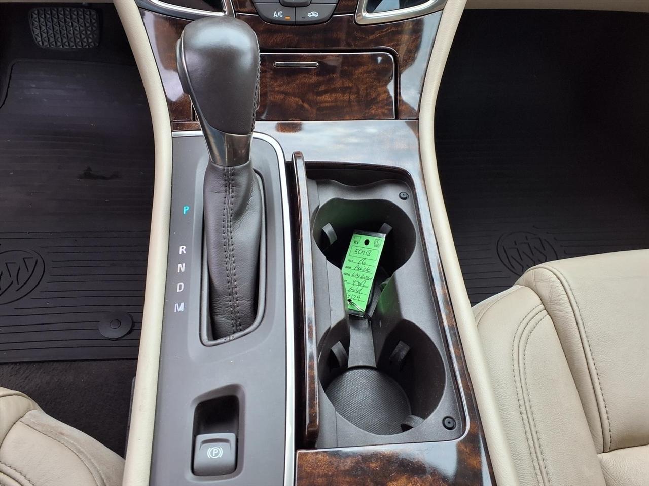 Buick LaCrosse Leather Package 2016