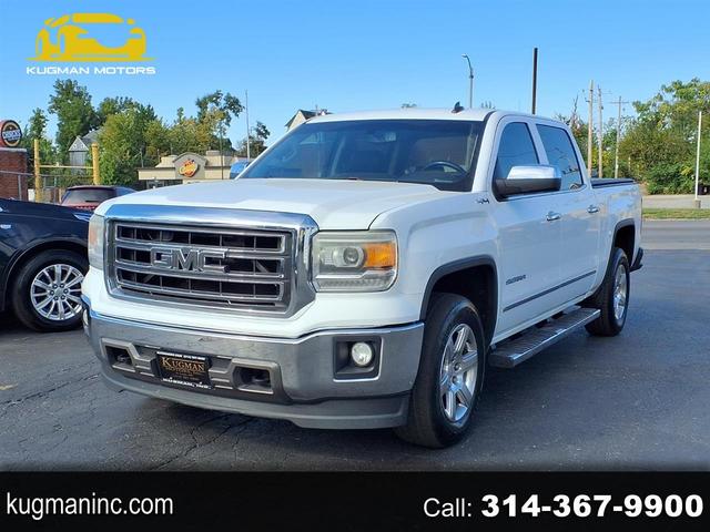 White 2014 GMC Sierra 1500 Pickup Truck Four-Wheel Drive 6-Speed Automatic Overdrive