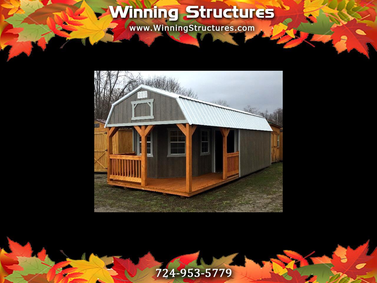 Backyard Outfitters Deluxe Lofted Barn Cabin  2023