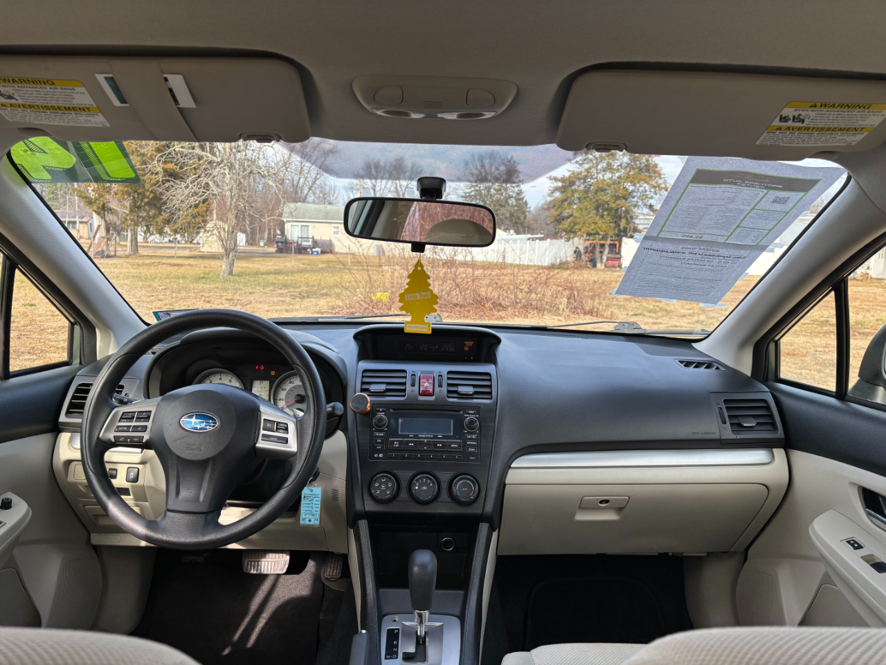 Subaru Impreza Sedan 4dr Auto 2.0i Premium 2014