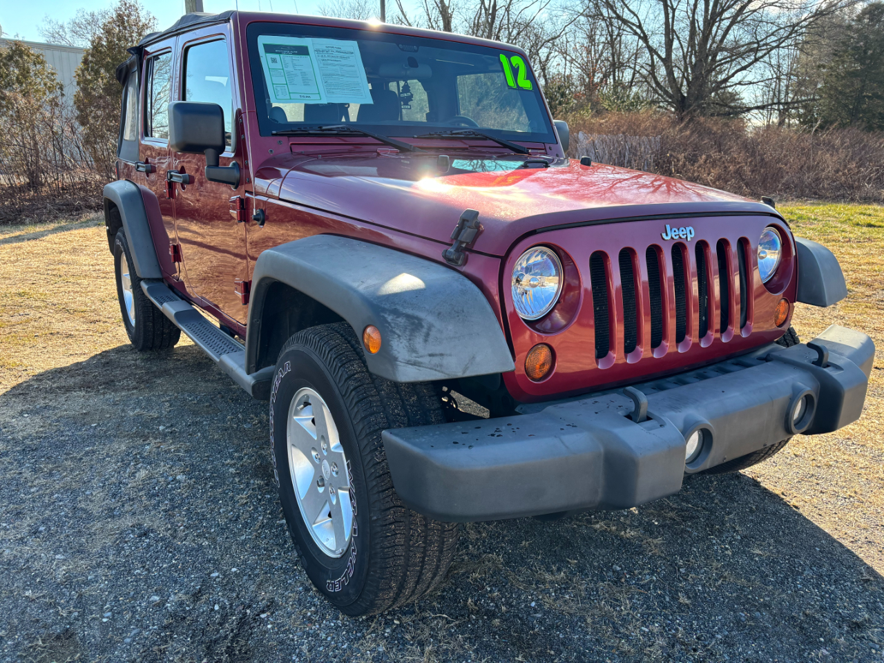 Jeep Wrangler Unlimited 4WD 4dr Sport 2012