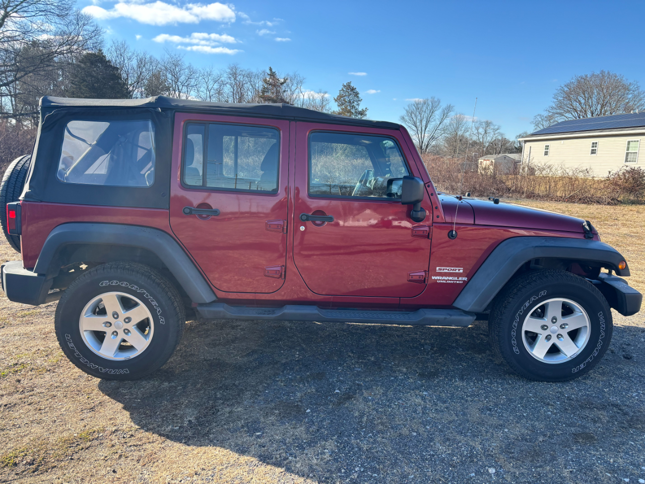 Jeep Wrangler Unlimited 4WD 4dr Sport 2012