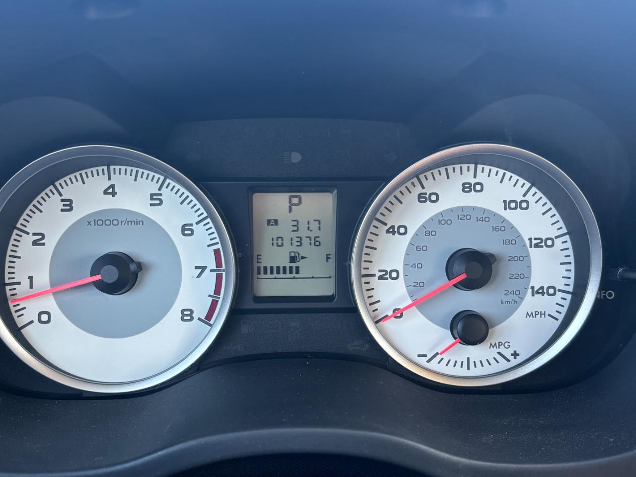 Subaru Impreza 2.0i Premium 4-Door 2012