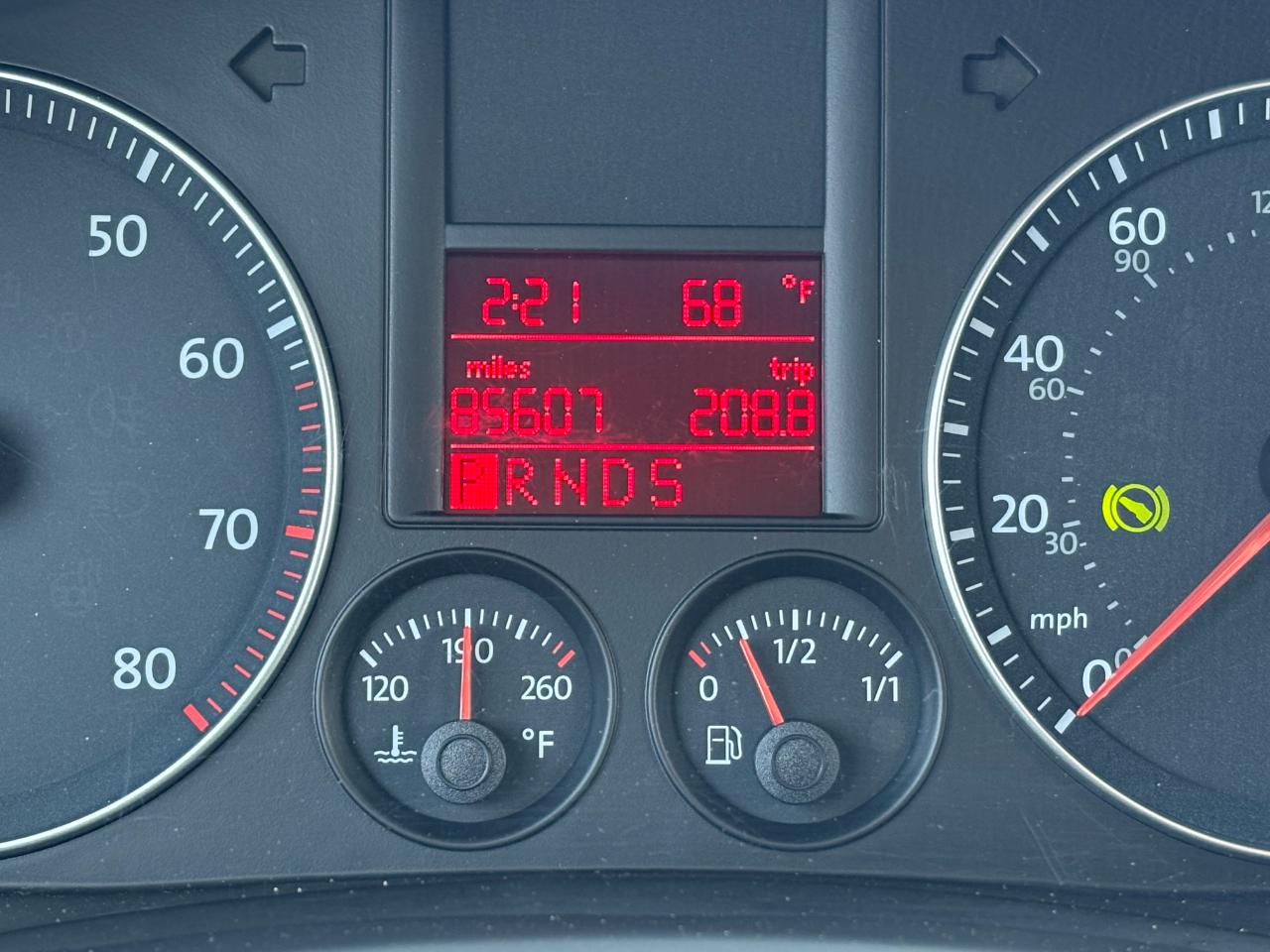 Volkswagen Jetta SE PZEV 2009