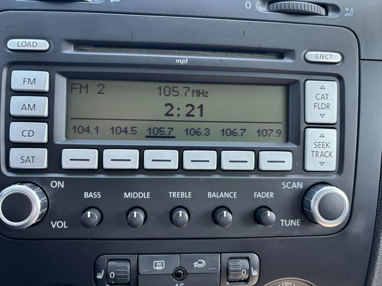 Volkswagen Jetta SE PZEV 2009