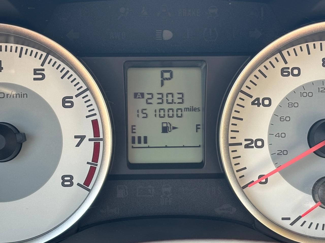 Subaru Impreza Wagon 5dr Auto 2.0i Premium 2013