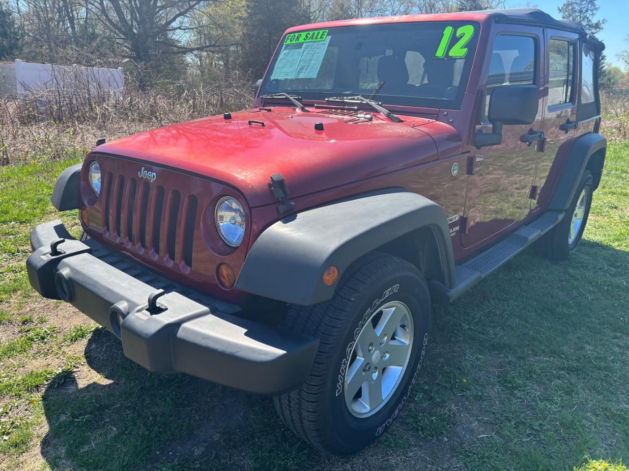 Jeep Wrangler Unlimited 4WD 4dr Sport 2012