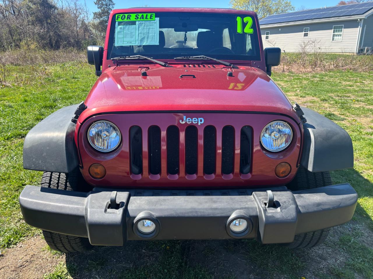 Jeep Wrangler Unlimited 4WD 4dr Sport 2012