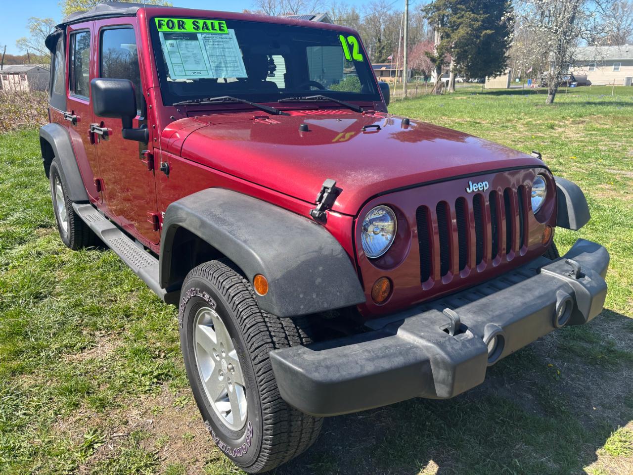 Jeep Wrangler Unlimited 4WD 4dr Sport 2012
