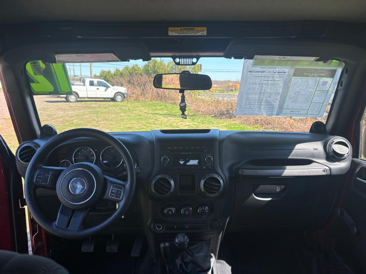 Jeep Wrangler Unlimited 4WD 4dr Sport 2012