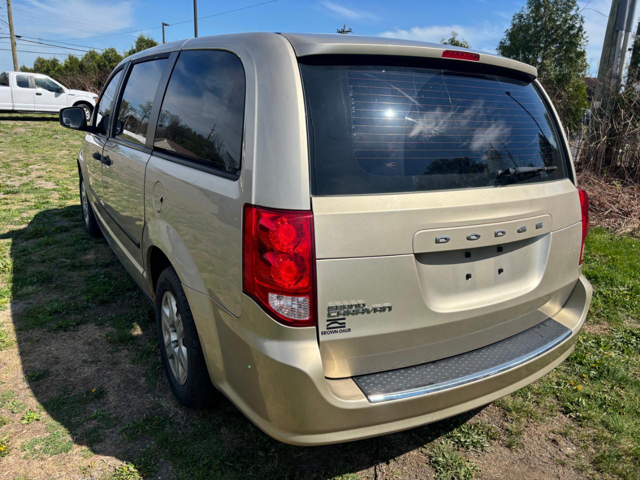 Dodge Grand Caravan 4dr Wgn American Value Pkg 2012