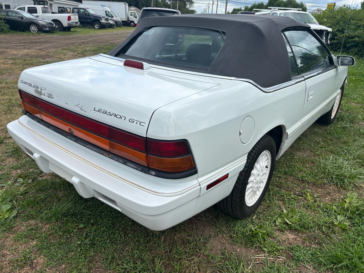 Chrysler LeBaron 2dr Convertible GTC 1995