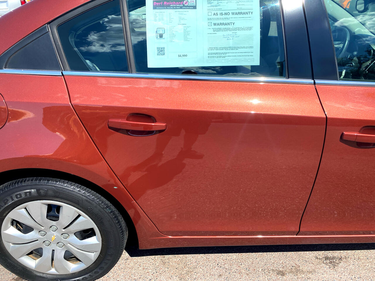 Chevrolet Cruze 2LS 2012 Chevrolet Cruze 2LS 2012