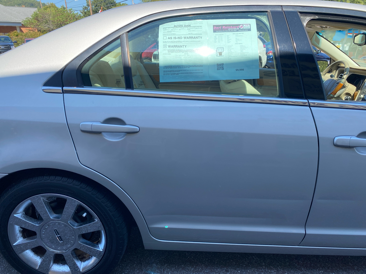 Lincoln MKZ FWD 2008 Lincoln MKZ FWD 2008