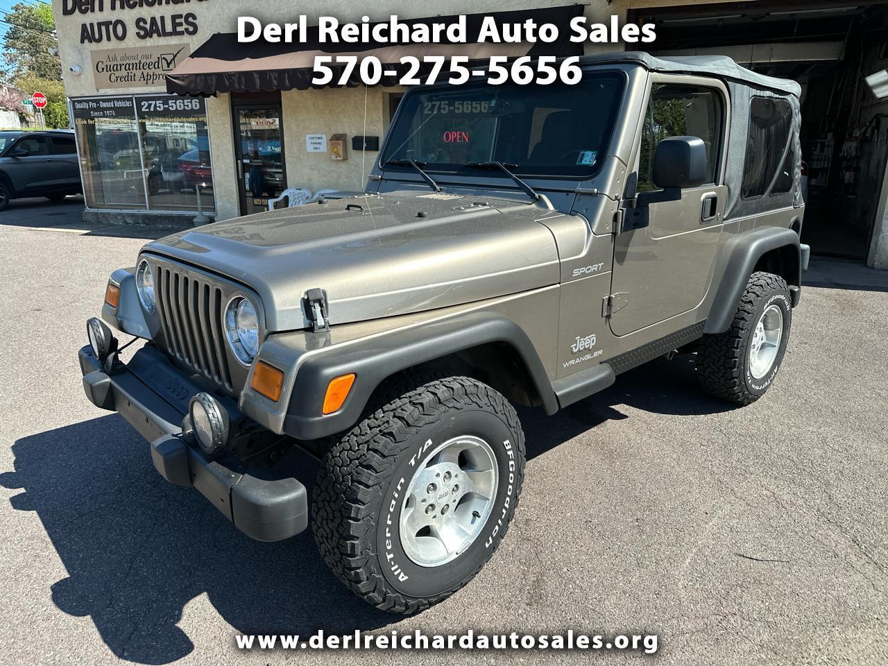 Jeep Wrangler Sport 2003