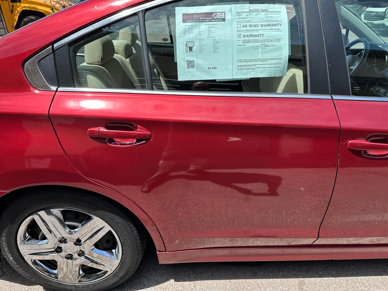 Subaru Legacy 2.5i 2015