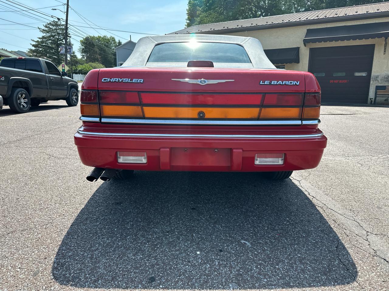 Chrysler LeBaron Convertible 1995