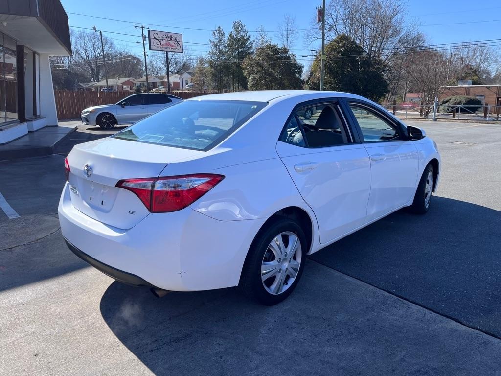 Toyota Corolla LE CVT 2014