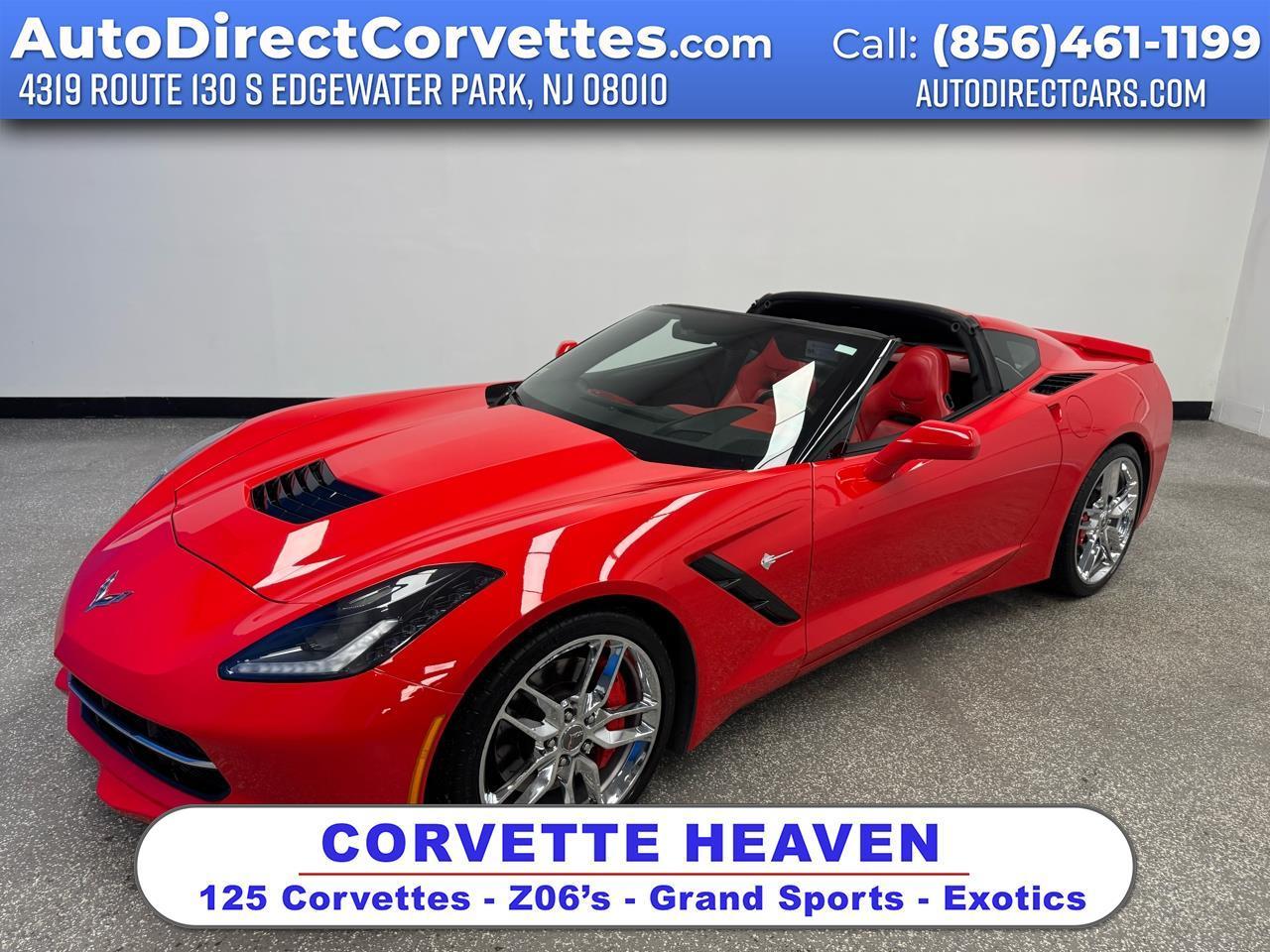 2015 Chevrolet Corvette 2dr Stingray Z51 Cpe w/3LT